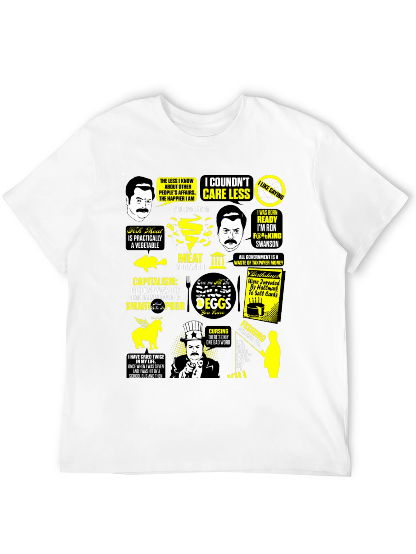 Ron Swanson T-Shirt Parks and Recreation