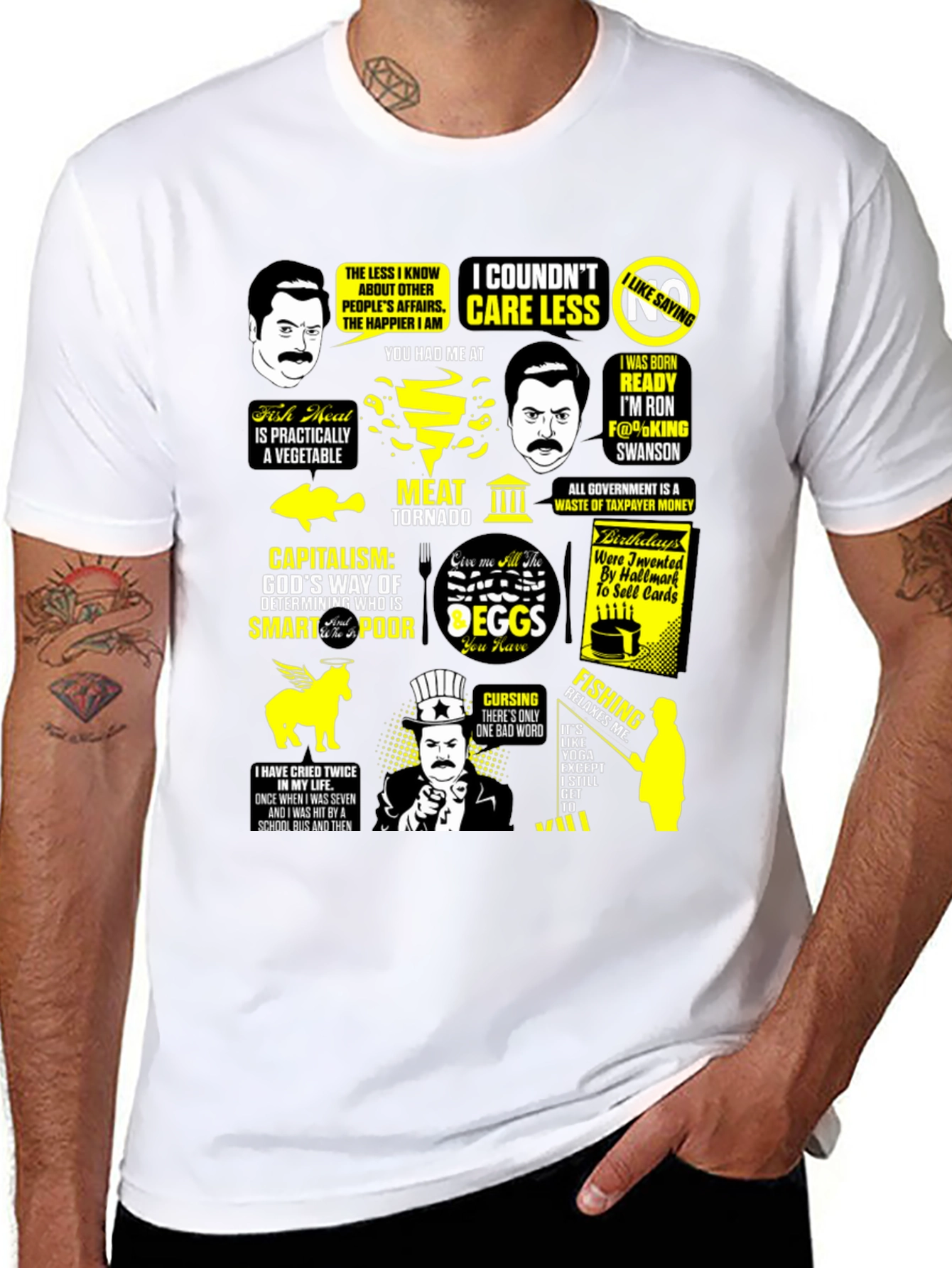 Ron Swanson T-Shirt Parks and Recreation
