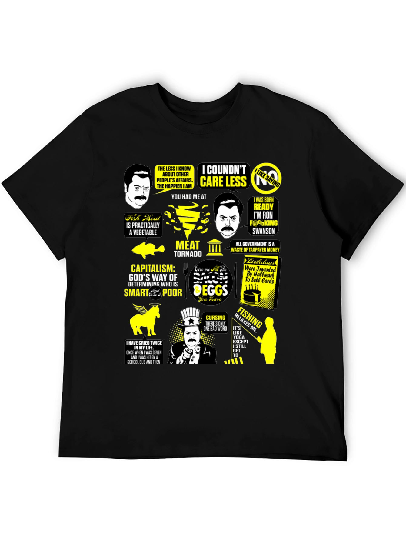 Ron Swanson T-Shirt Parks and Recreation