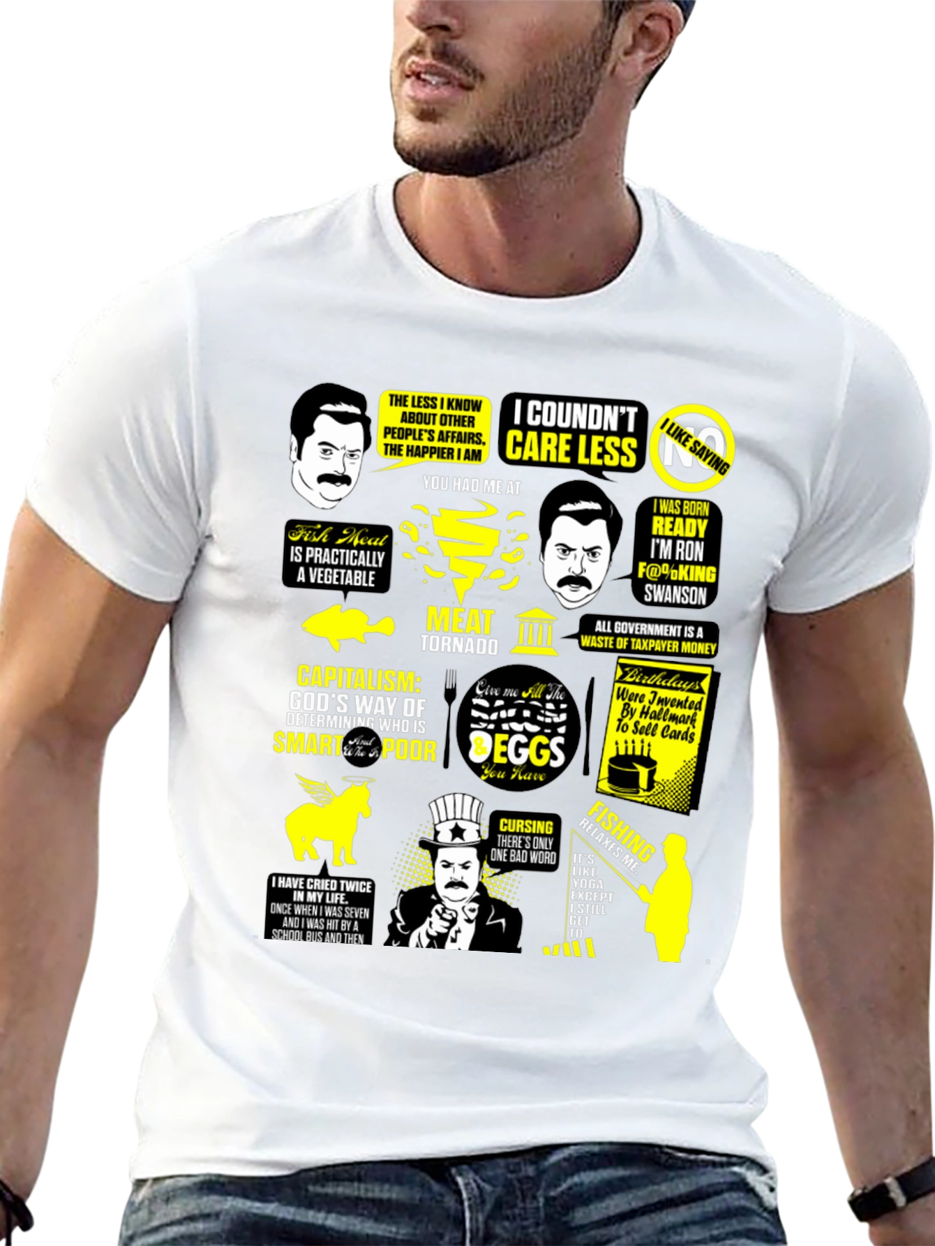 Ron Swanson T-Shirt Parks and Recreation