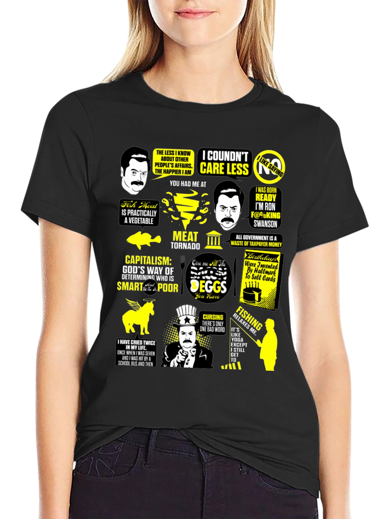 Ron Swanson T-Shirt Parks and Recreation