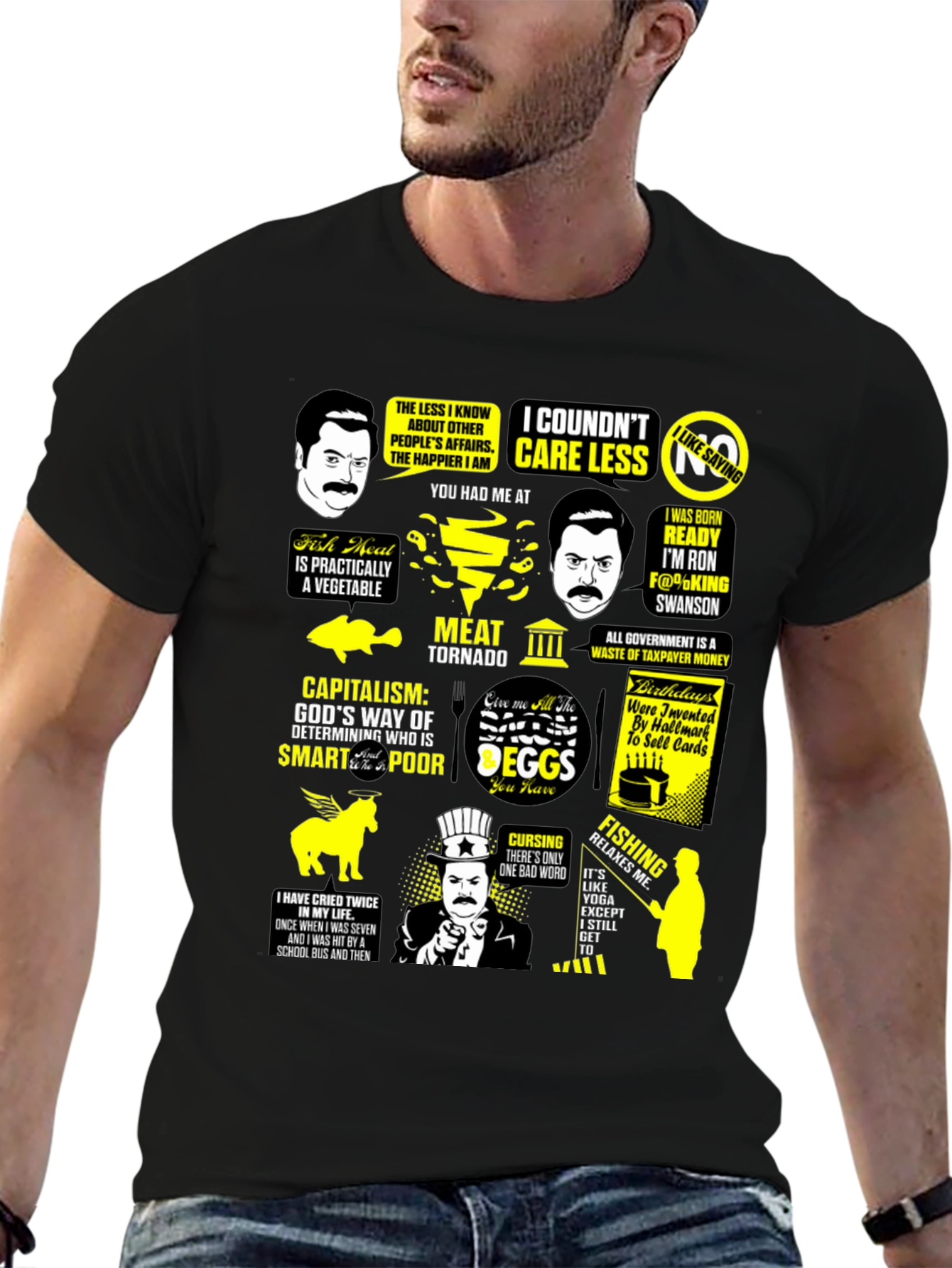 Ron Swanson T-Shirt Parks and Recreation
