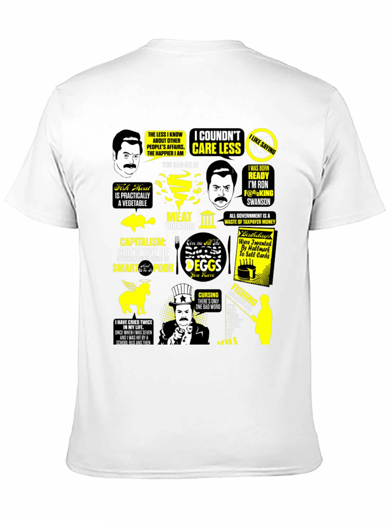 Ron Swanson T-Shirt Parks and Recreation