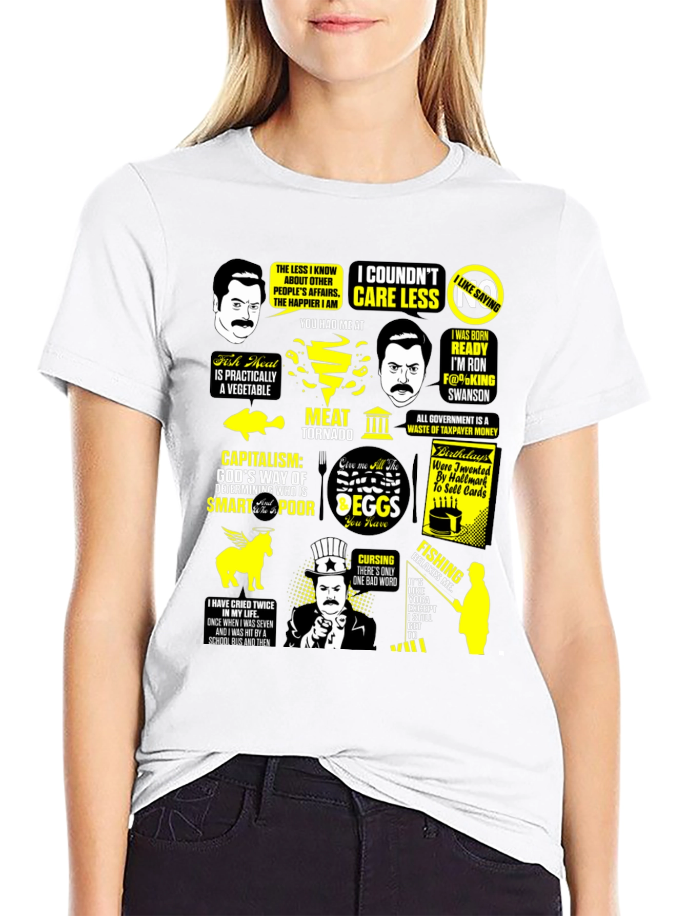 Ron Swanson T-Shirt Parks and Recreation