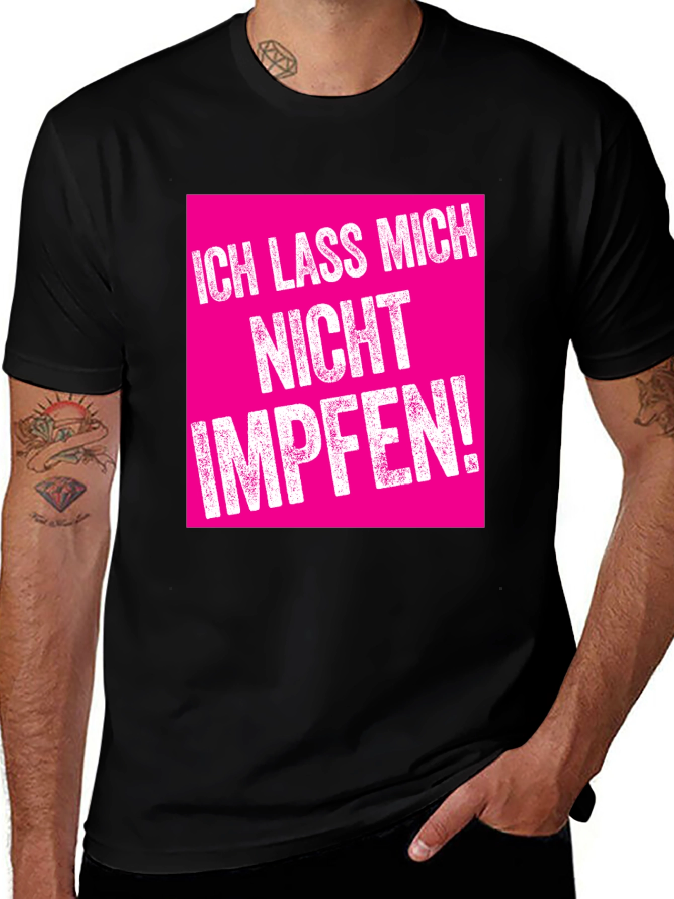 Statement T-Shirt - I wont be vaccinated