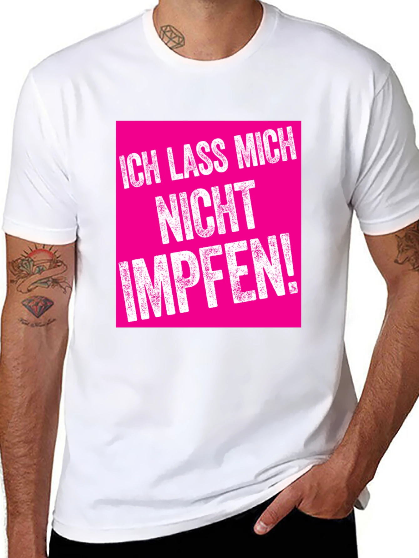 Statement T-Shirt - I wont be vaccinated