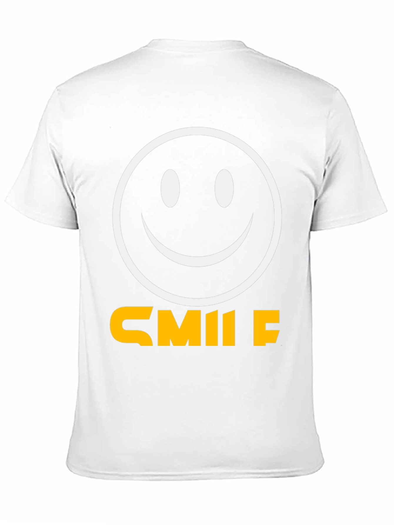 Smile Graphic Tee - Classic Black Comfort