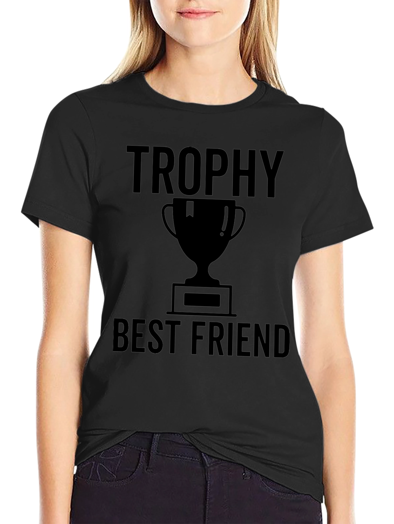 Trophy Best Friend Graphic T-Shirt