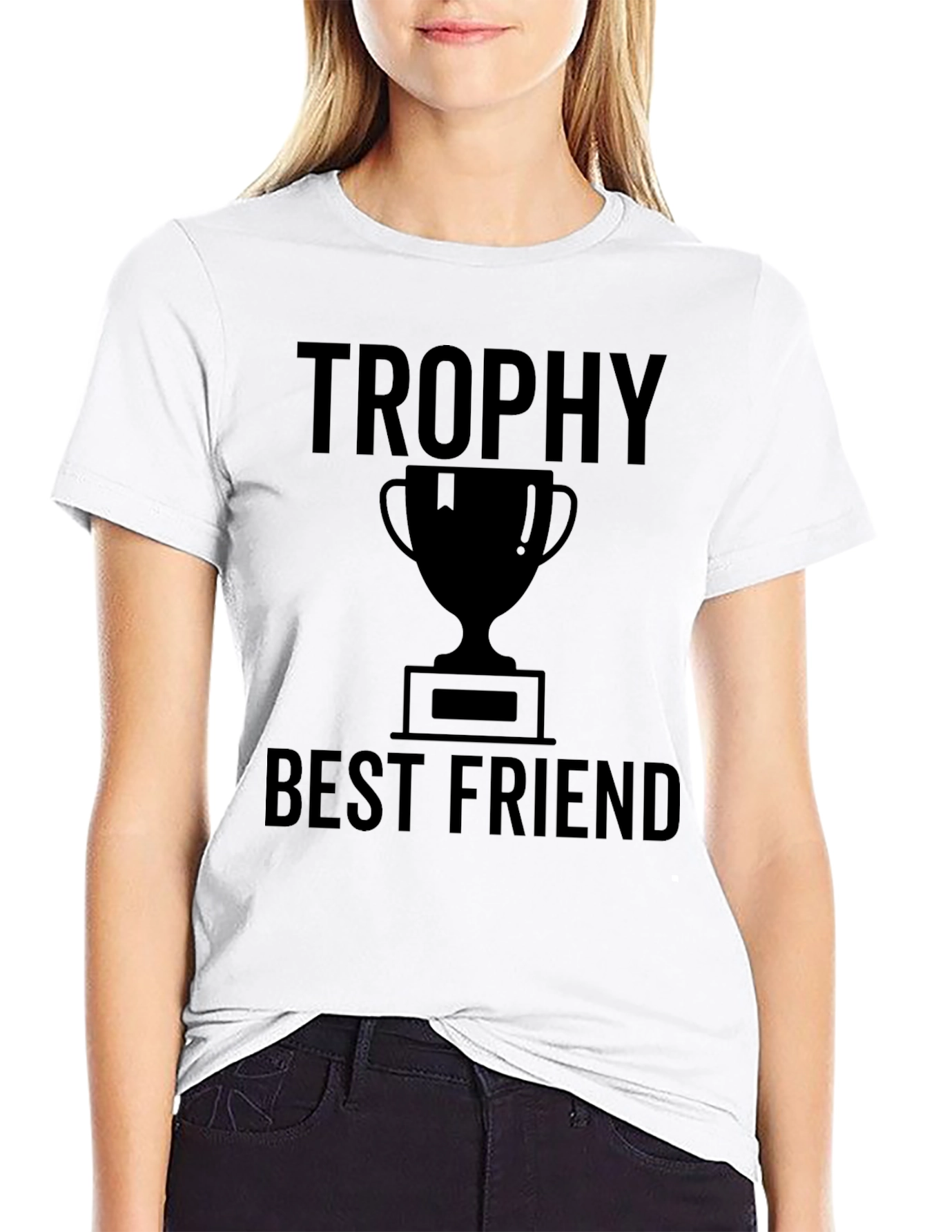 Trophy Best Friend Graphic T-Shirt