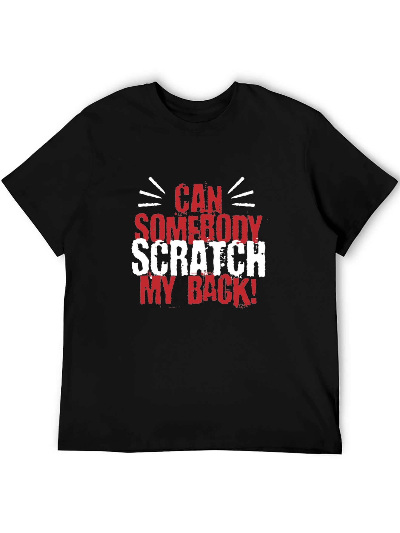 Scratch My Back Graphic Tee - Funny Mens T-Shirt