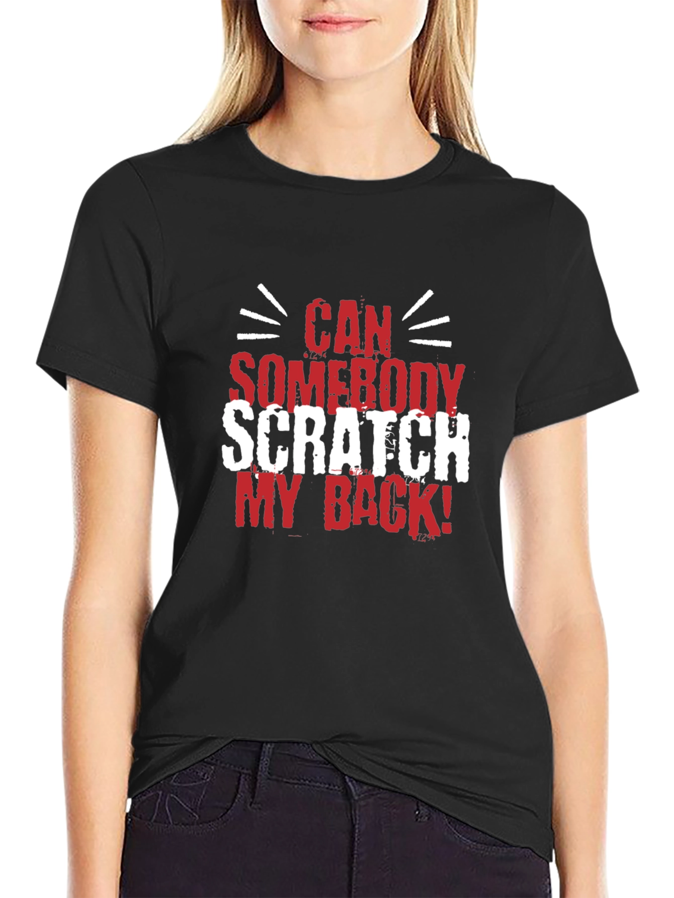 Scratch My Back Graphic Tee - Funny Mens T-Shirt