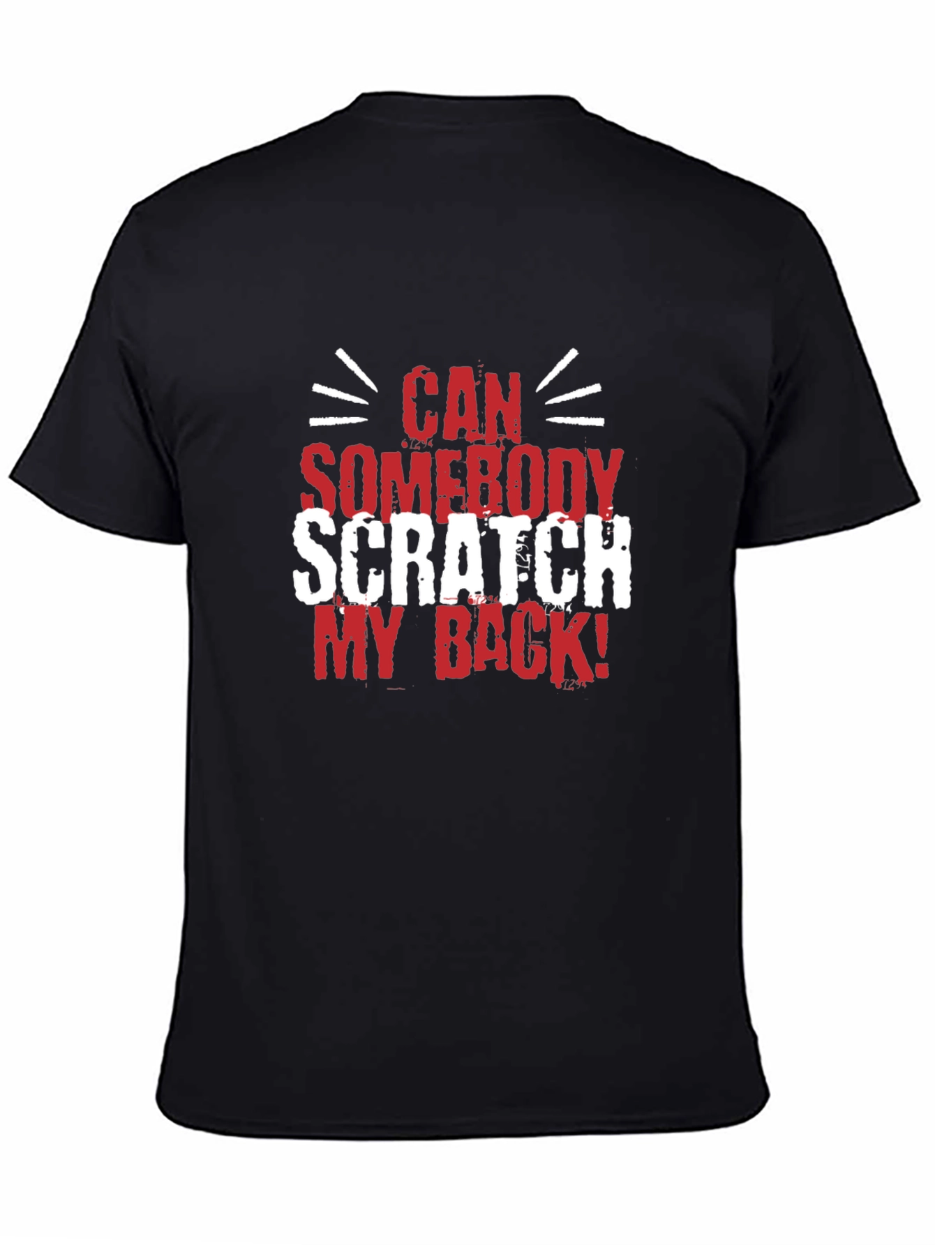Scratch My Back Graphic Tee - Funny Mens T-Shirt
