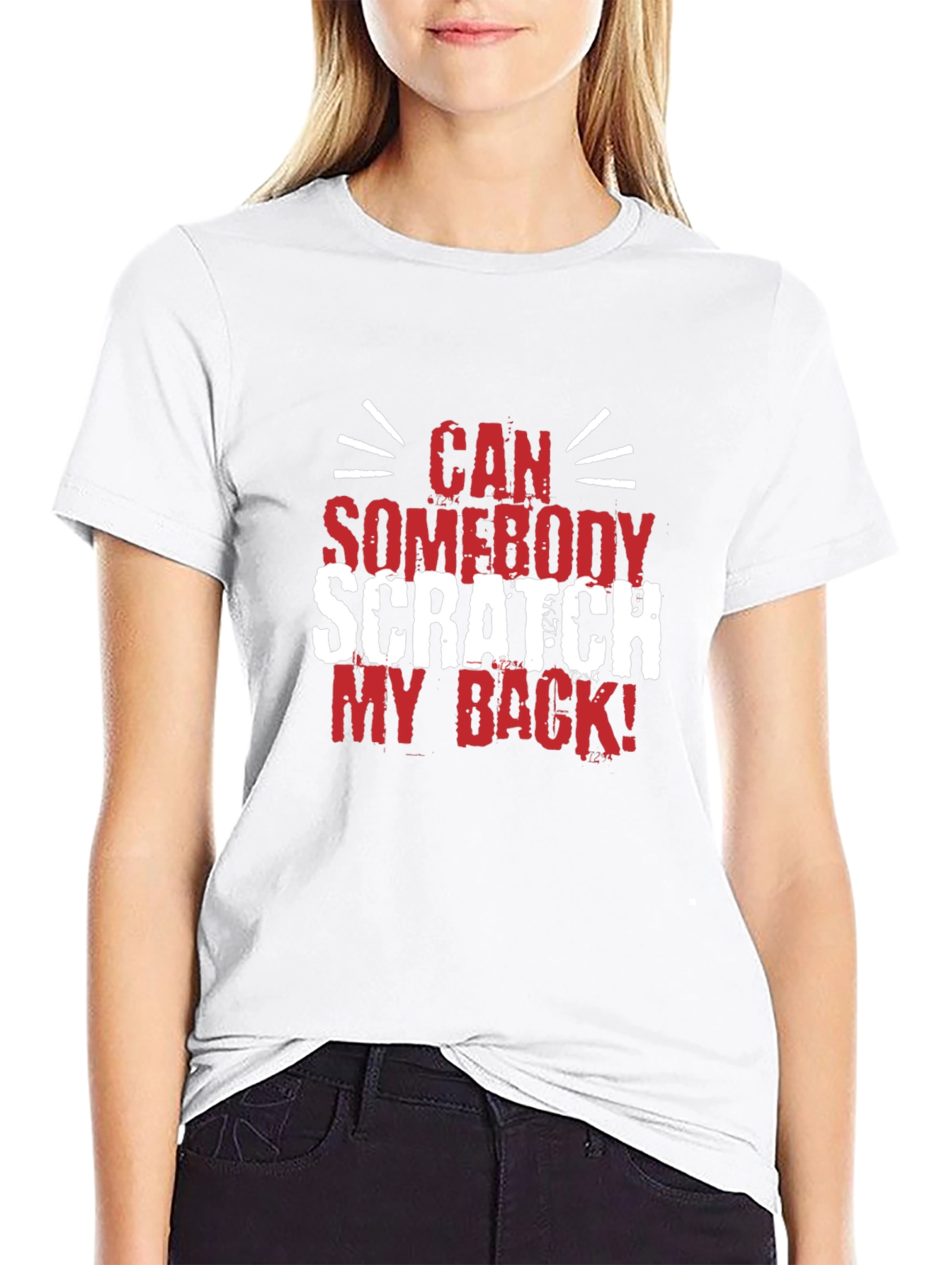 Scratch My Back Graphic Tee - Funny Mens T-Shirt