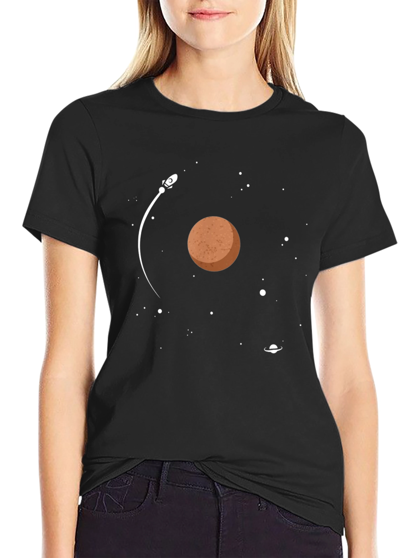 Space Explorer T-Shirt - Rocket Mars UFO