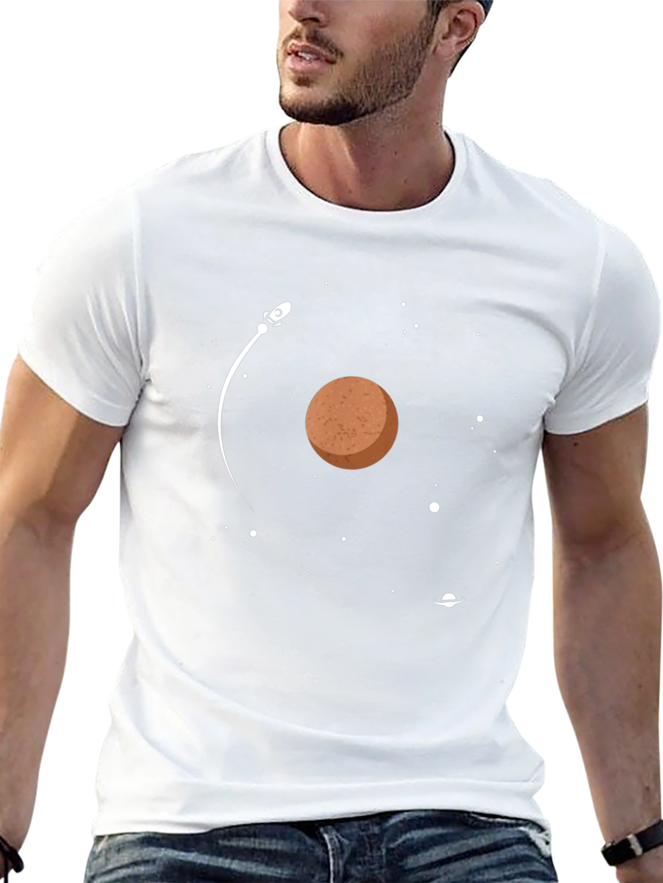 Space Explorer T-Shirt - Rocket Mars UFO