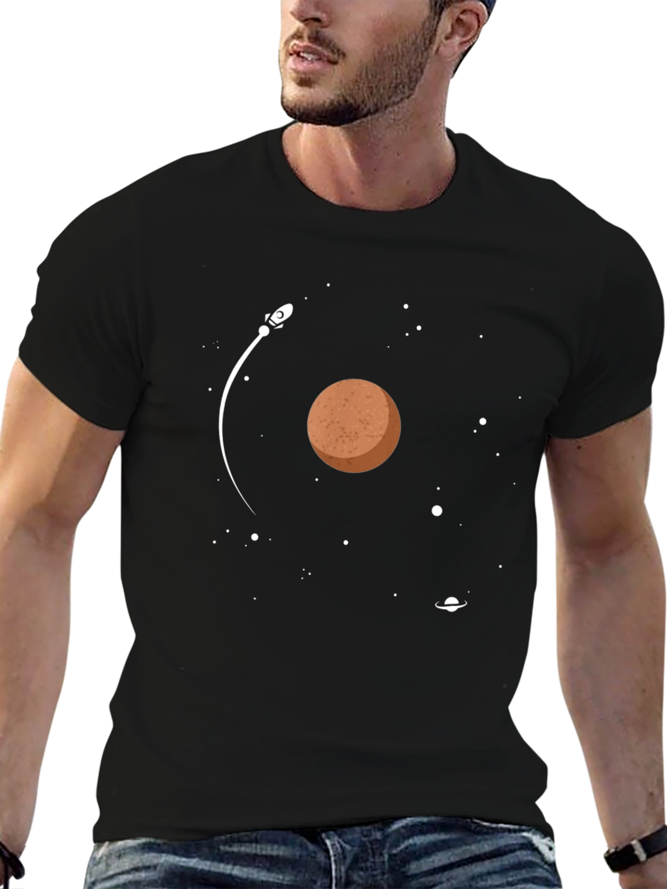 Space Explorer T-Shirt - Rocket Mars UFO