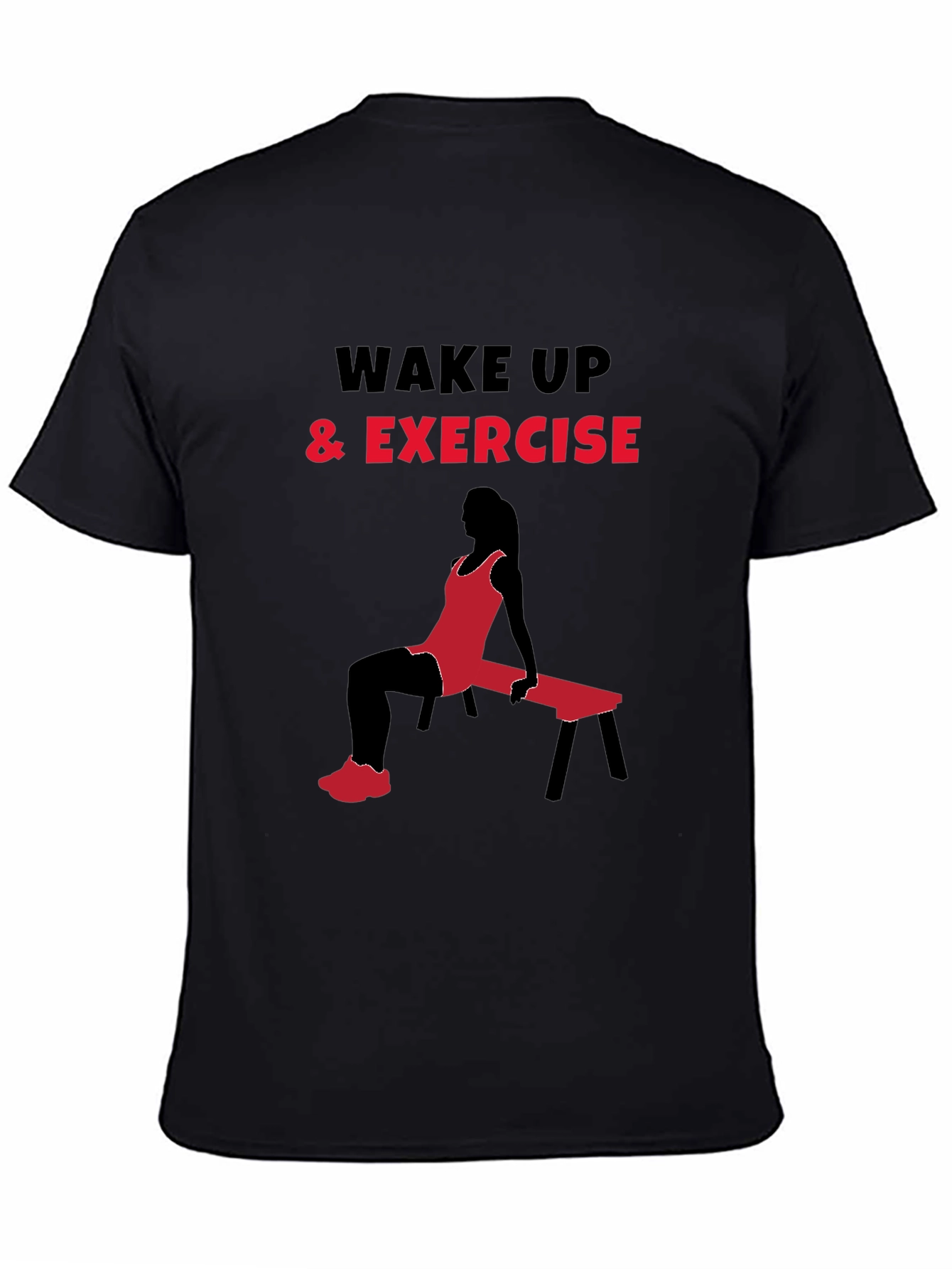 Wake Up & Exercise Graphic T-Shirt
