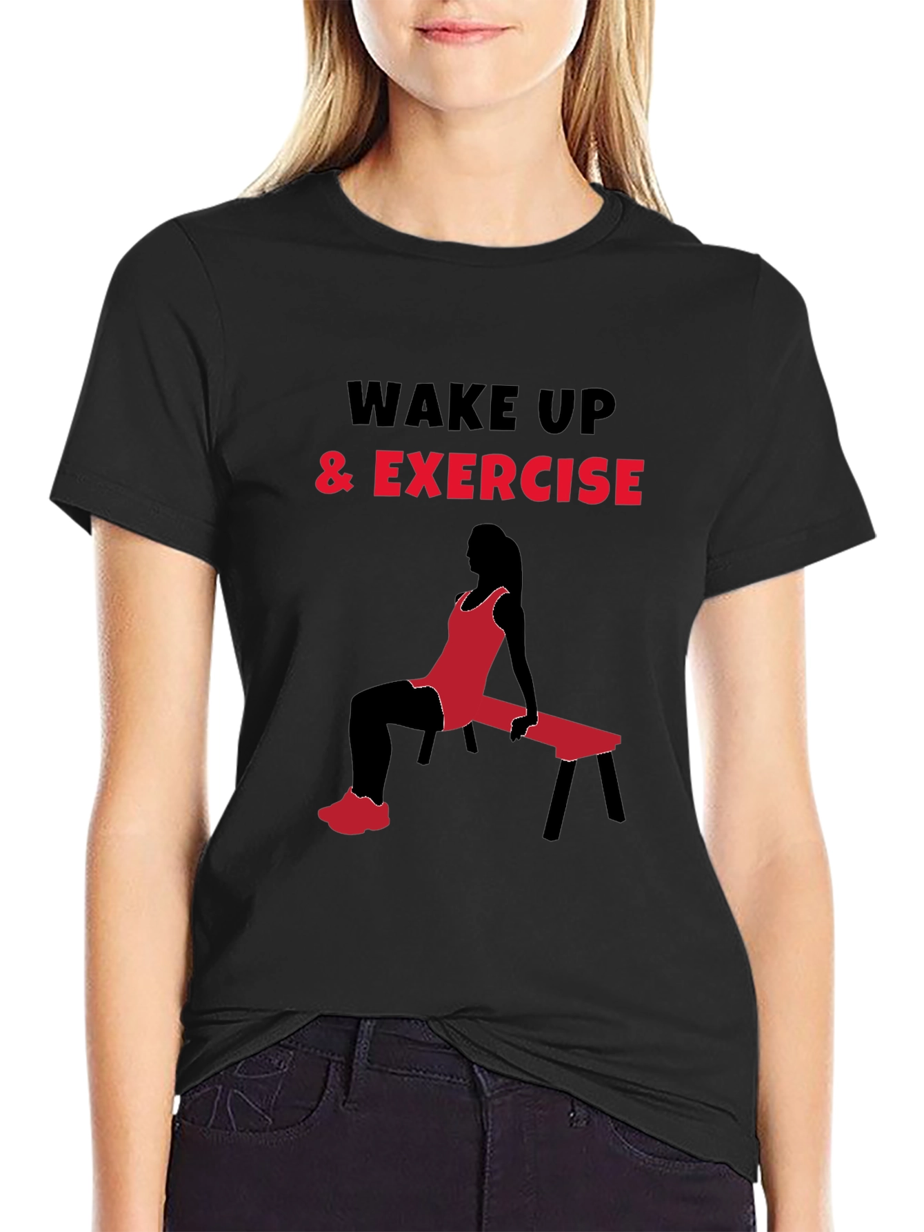 Wake Up & Exercise Graphic T-Shirt