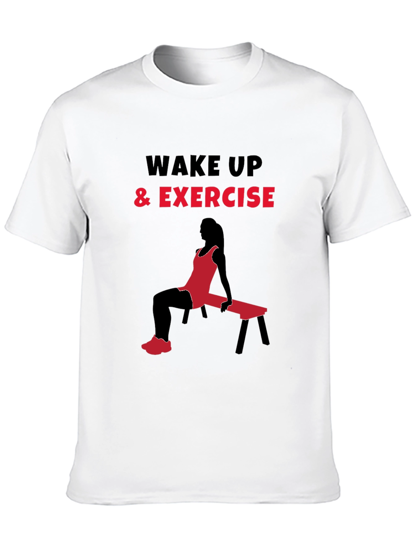 Wake Up & Exercise Graphic T-Shirt