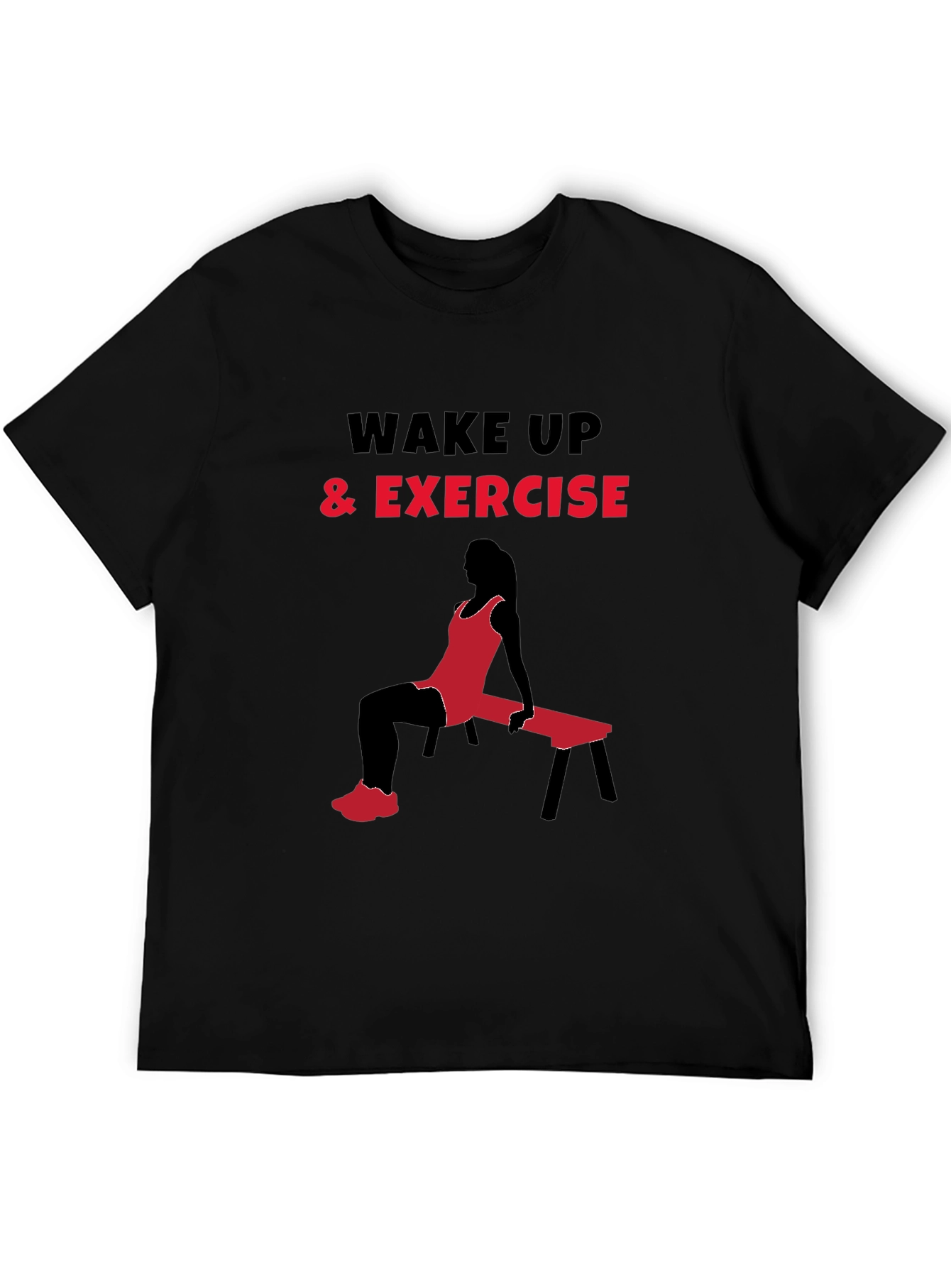 Wake Up & Exercise Graphic T-Shirt