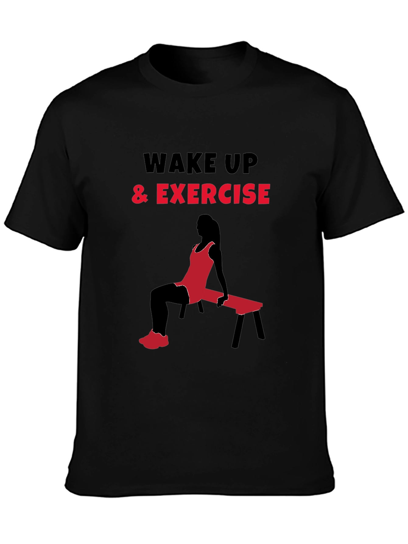 Wake Up & Exercise Graphic T-Shirt