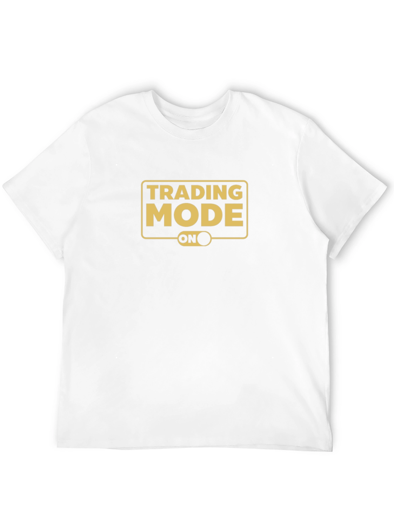 Trading Mode ON T-Shirt - Black Graphic Tee