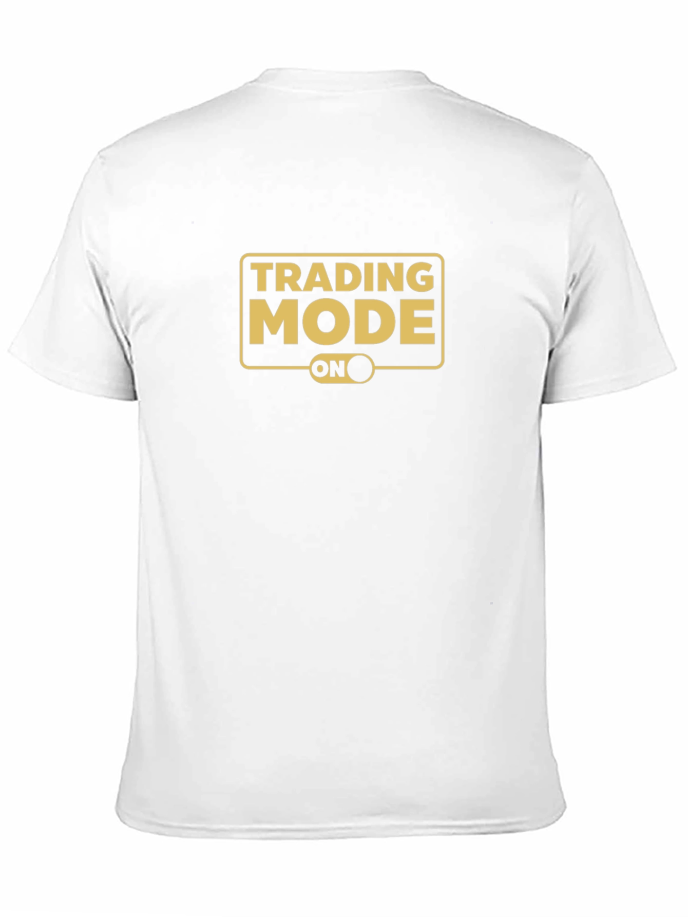 Trading Mode ON T-Shirt - Black Graphic Tee