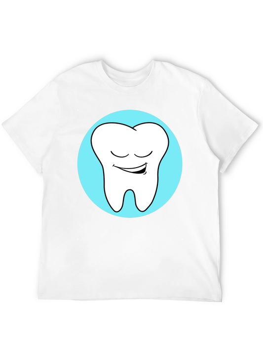 Smiling Tooth Graphic Tee - Dentist Humor
