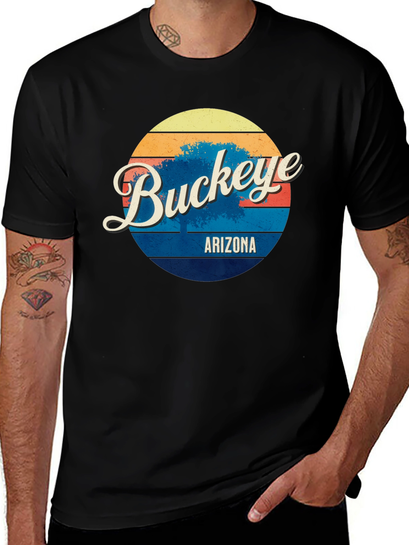 Buckeye Arizona Retro Graphic T-Shirt