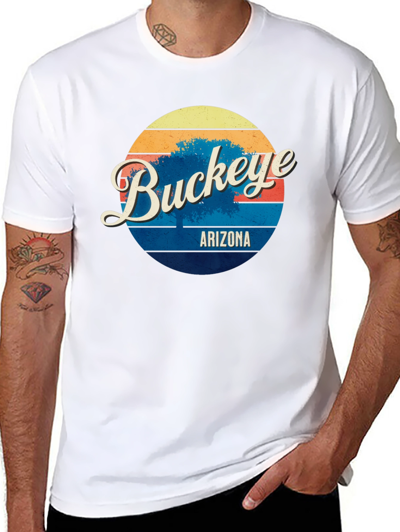 Buckeye Arizona Retro Graphic T-Shirt