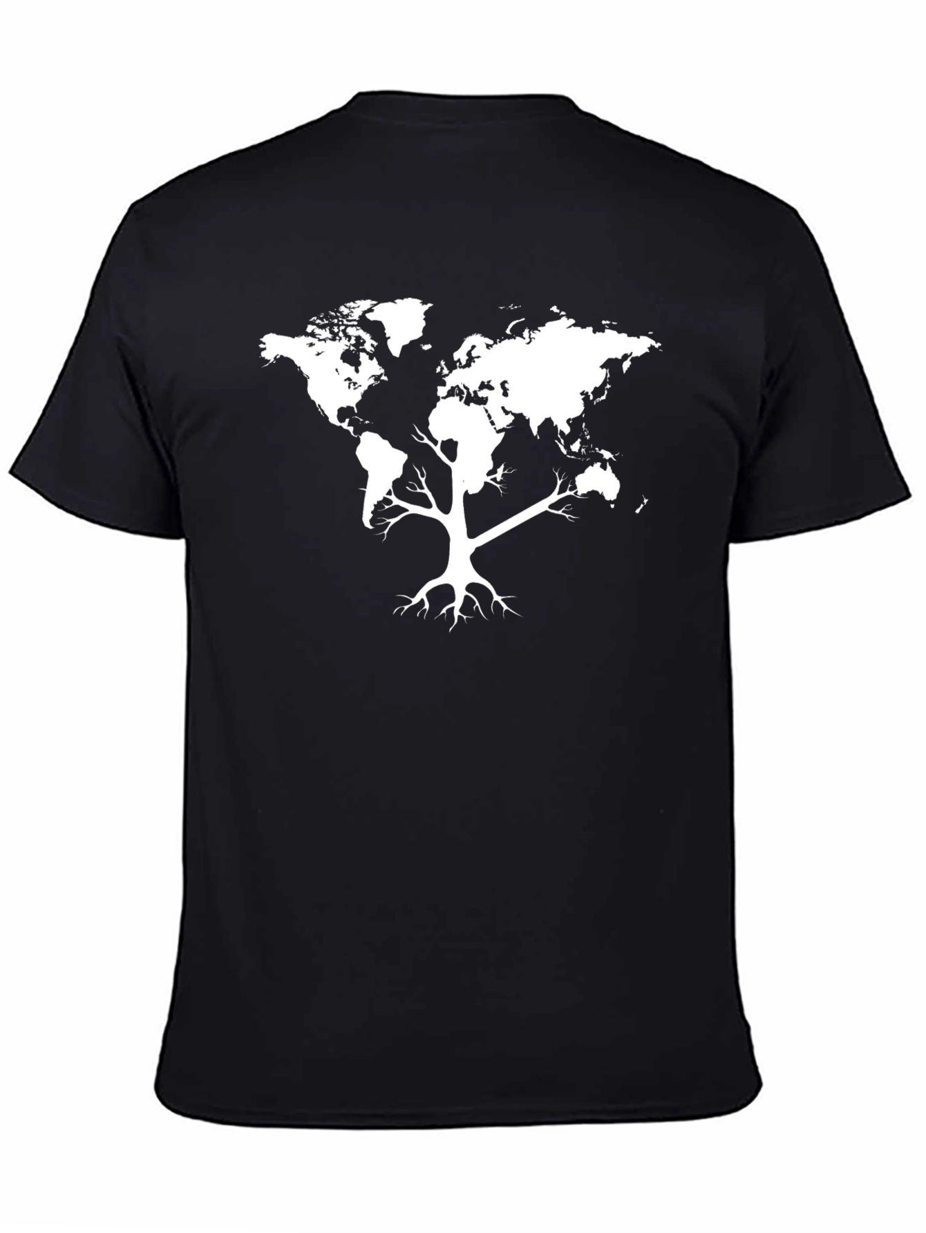 World Map Tree T-Shirt - Global Roots
