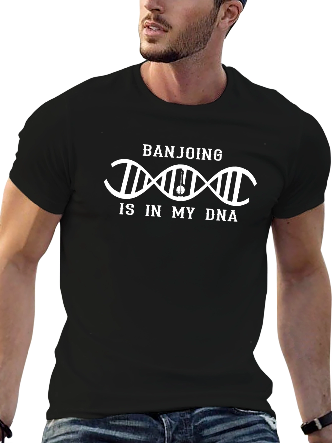 Banjoing is in My DNA Graphic T-Shirt