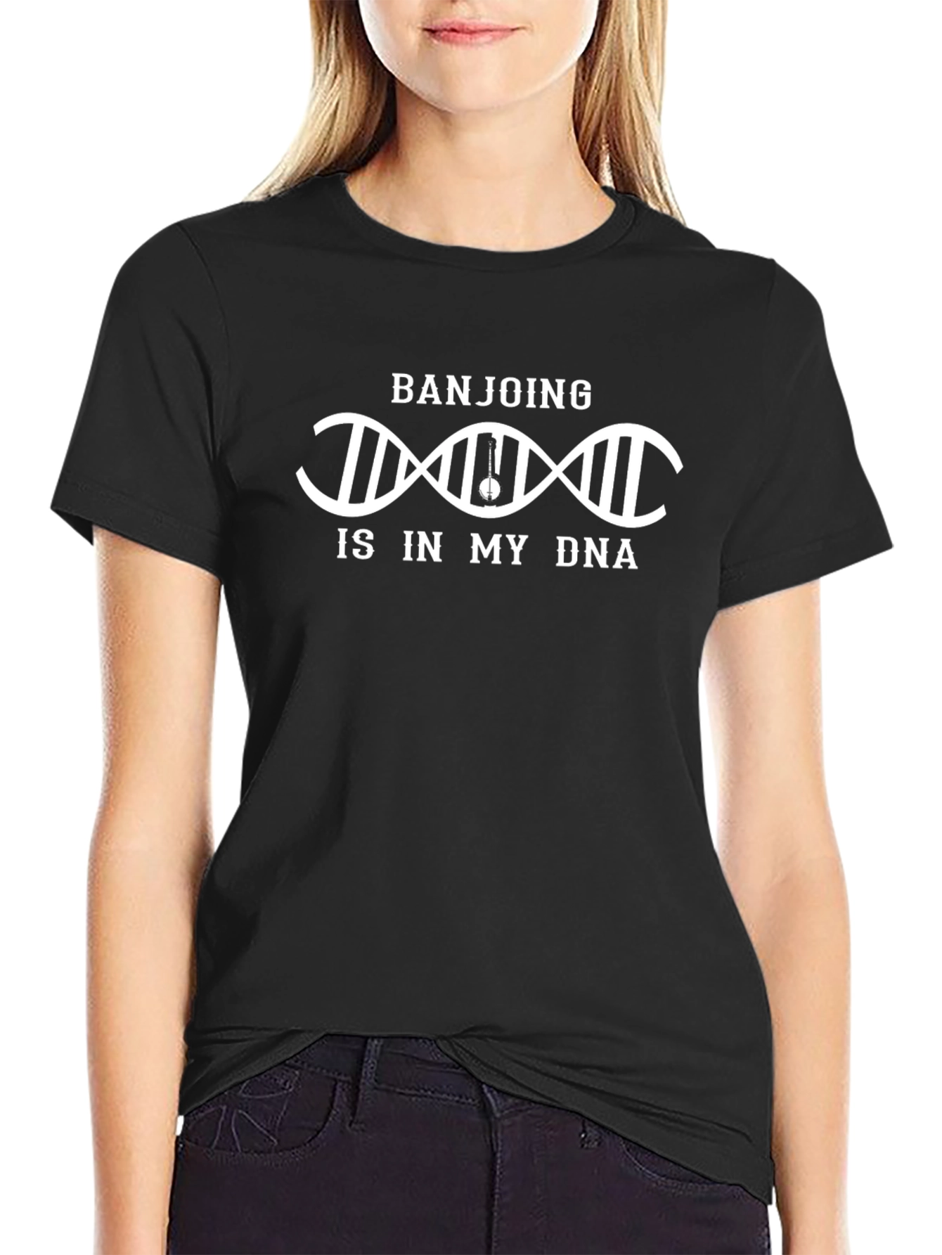 Banjoing is in My DNA Graphic T-Shirt