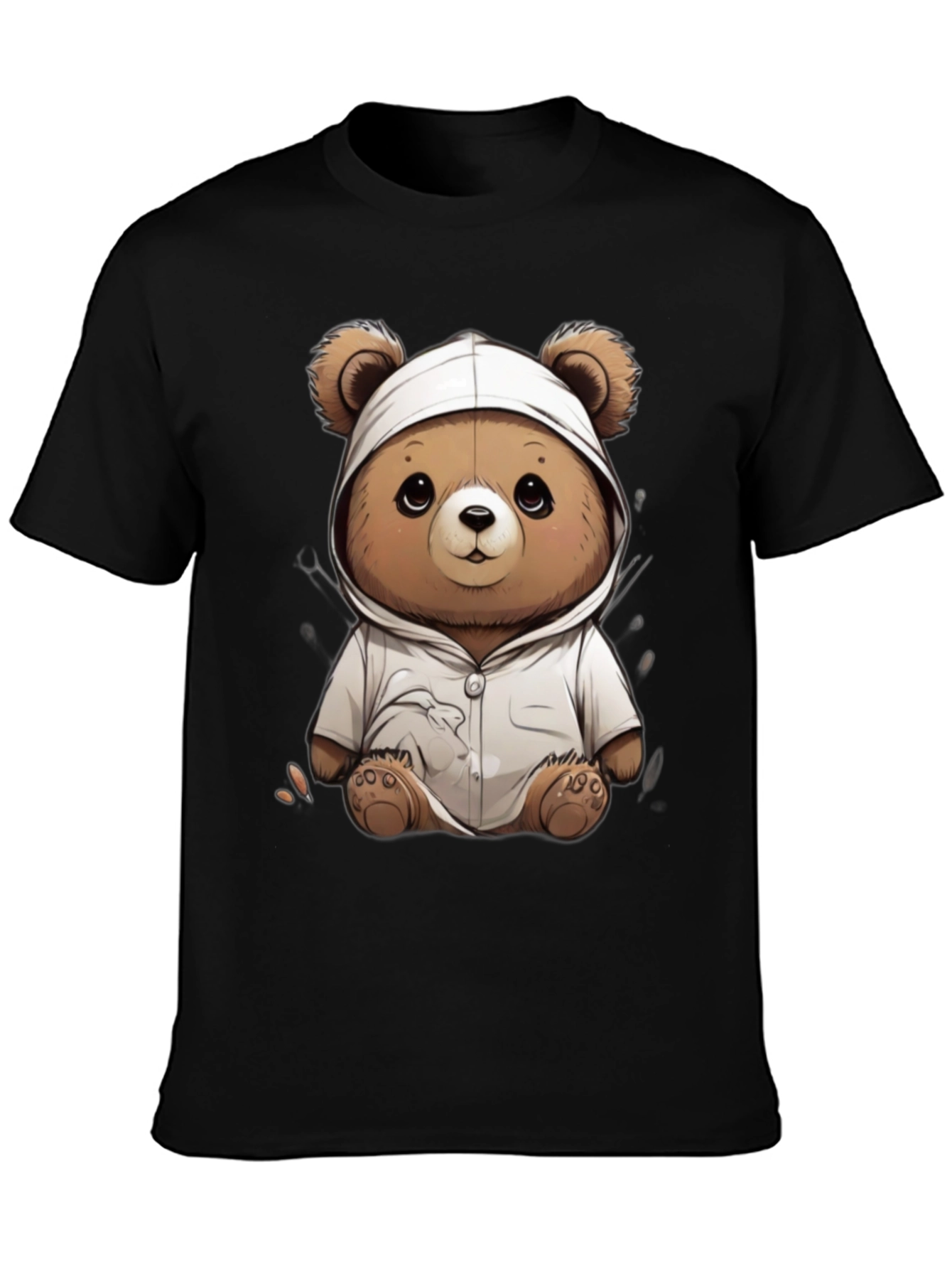 Teddy Bear Hoodie T-Shirt - Soft & Stylish