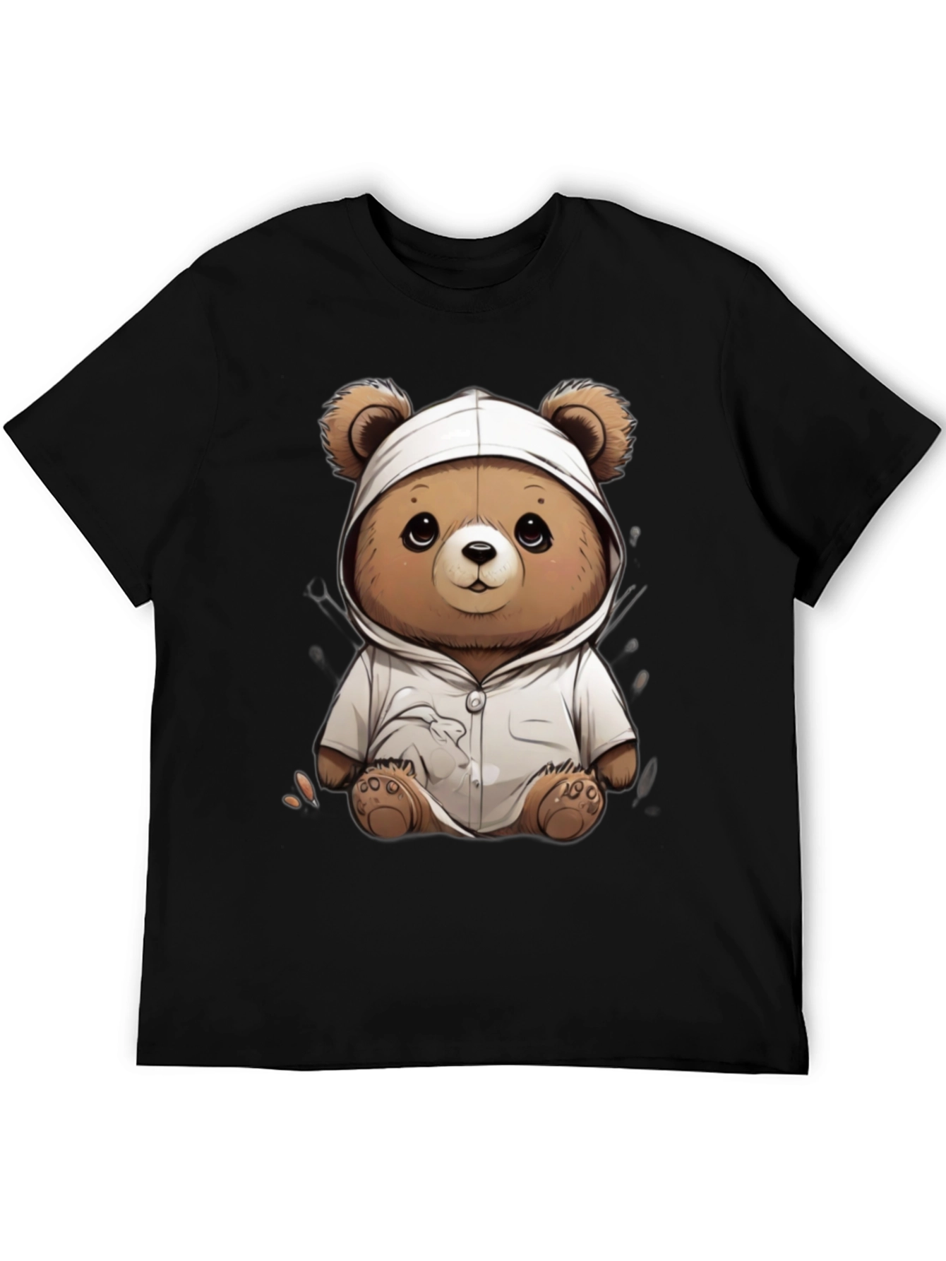 Teddy Bear Hoodie T-Shirt - Soft & Stylish