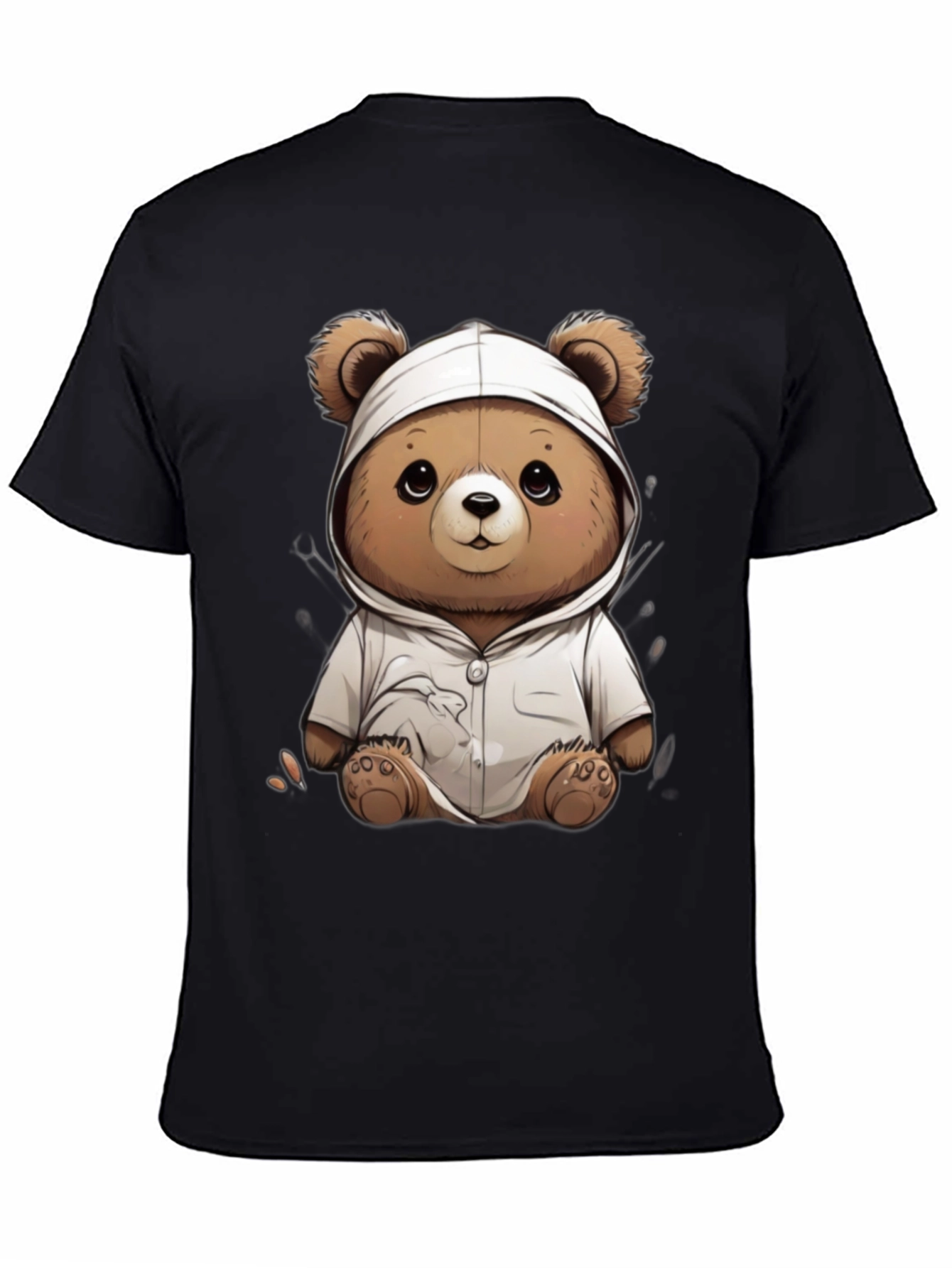 Teddy Bear Hoodie T-Shirt - Soft & Stylish