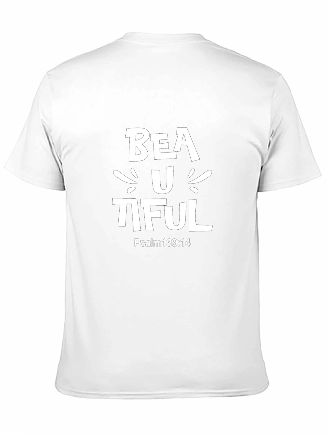 Beautiful Psalm 139:14 Christian T-Shirt
