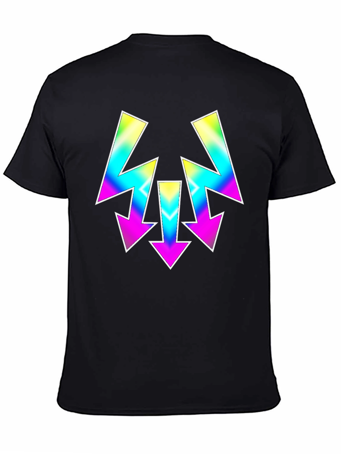 Retro Rainbow Arrow Graphic Tee