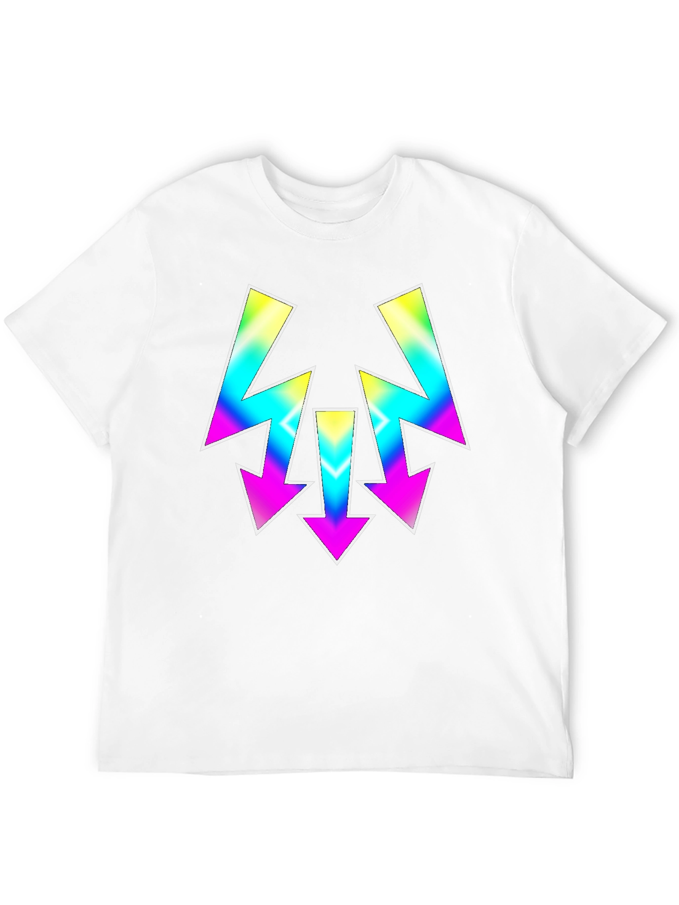 Retro Rainbow Arrow Graphic Tee