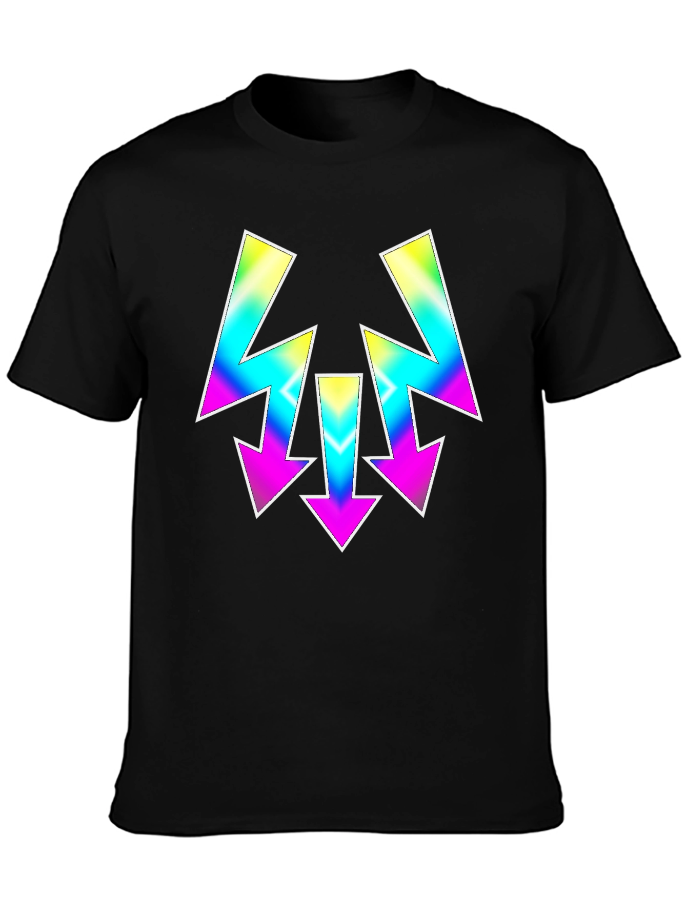 Retro Rainbow Arrow Graphic Tee