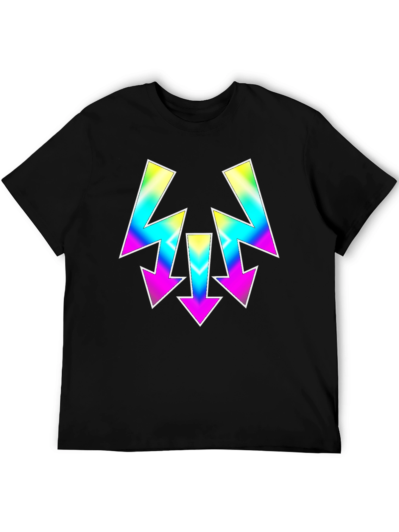 Retro Rainbow Arrow Graphic Tee