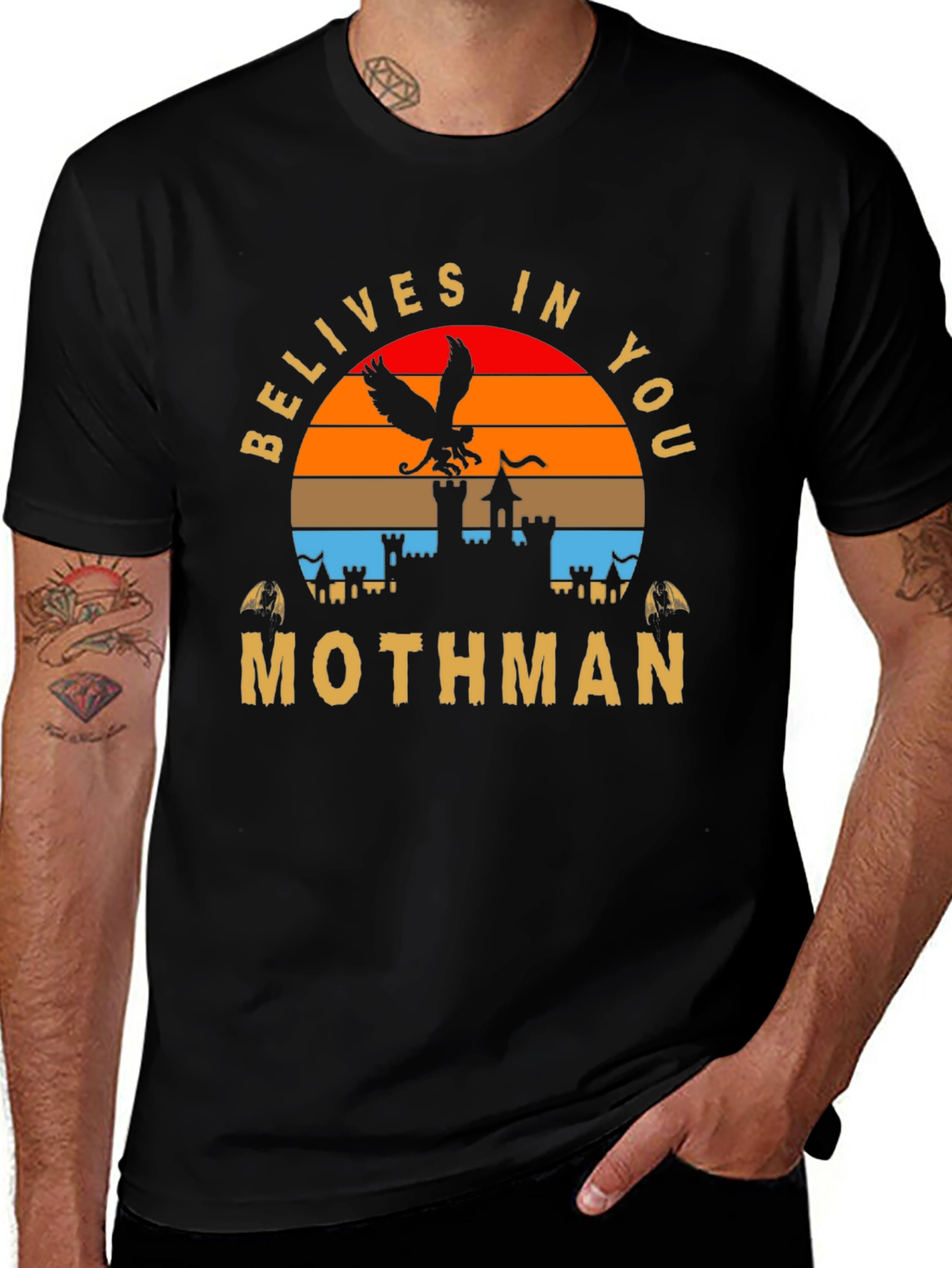 Belives In You Mothman T-Shirt