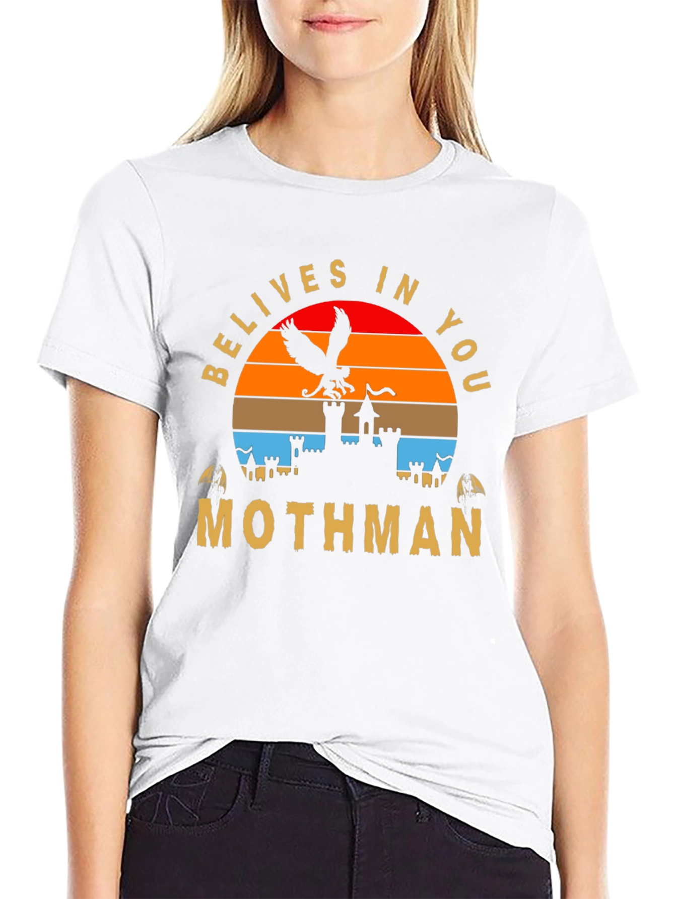 Belives In You Mothman T-Shirt