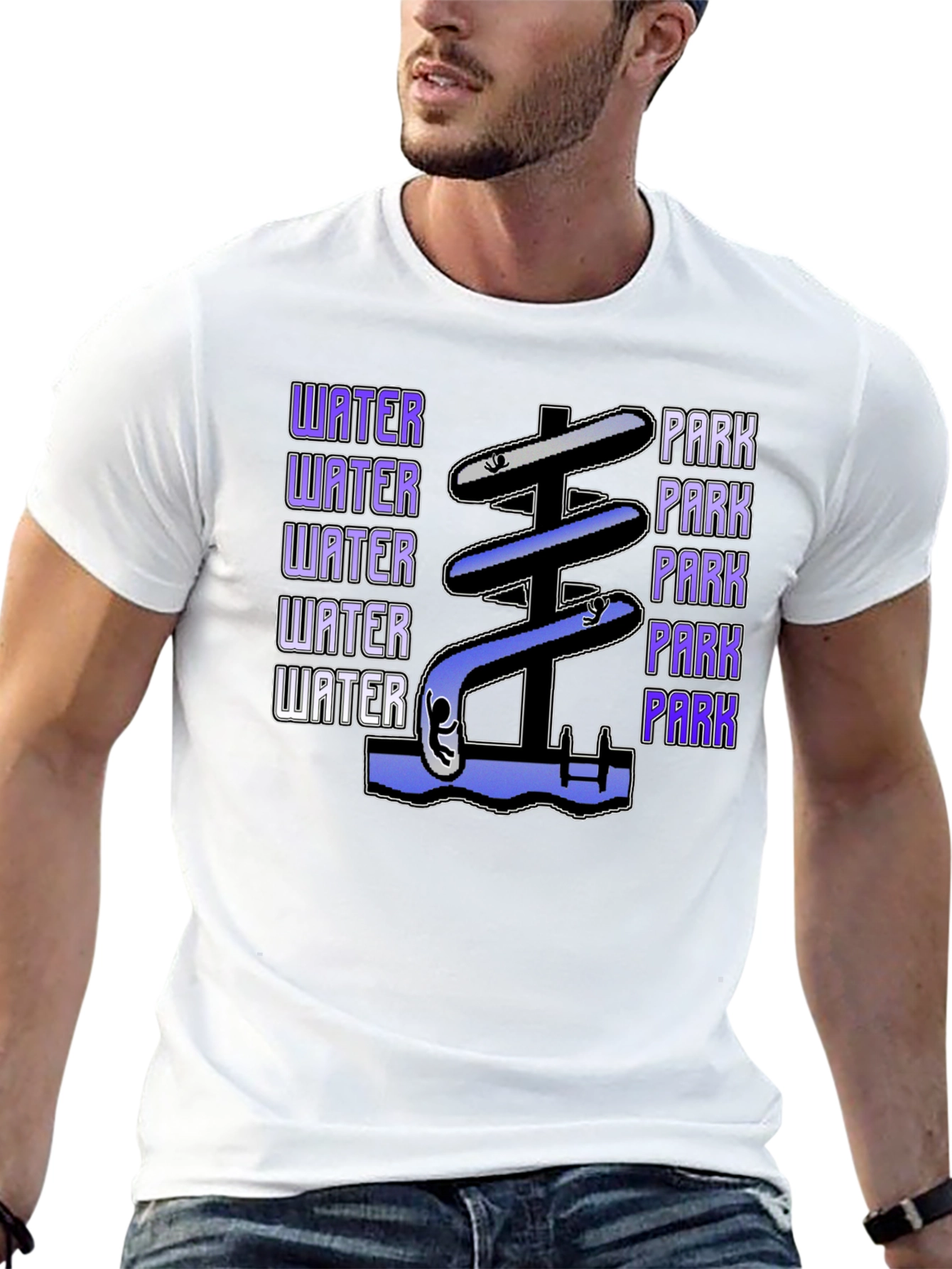 Water Park T-Shirt - Fun Graphic Tee