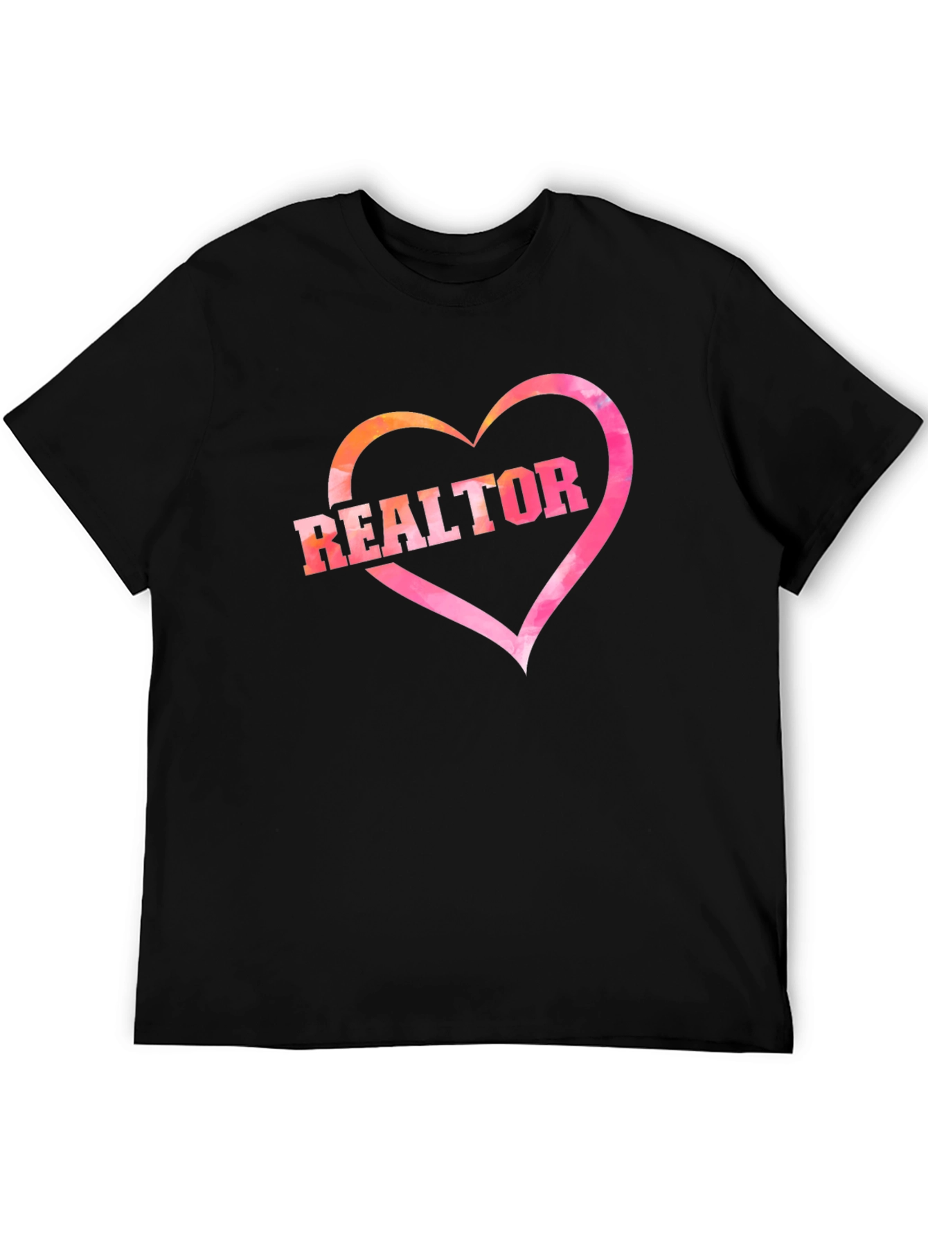 Realtor Heart Graphic T-Shirt