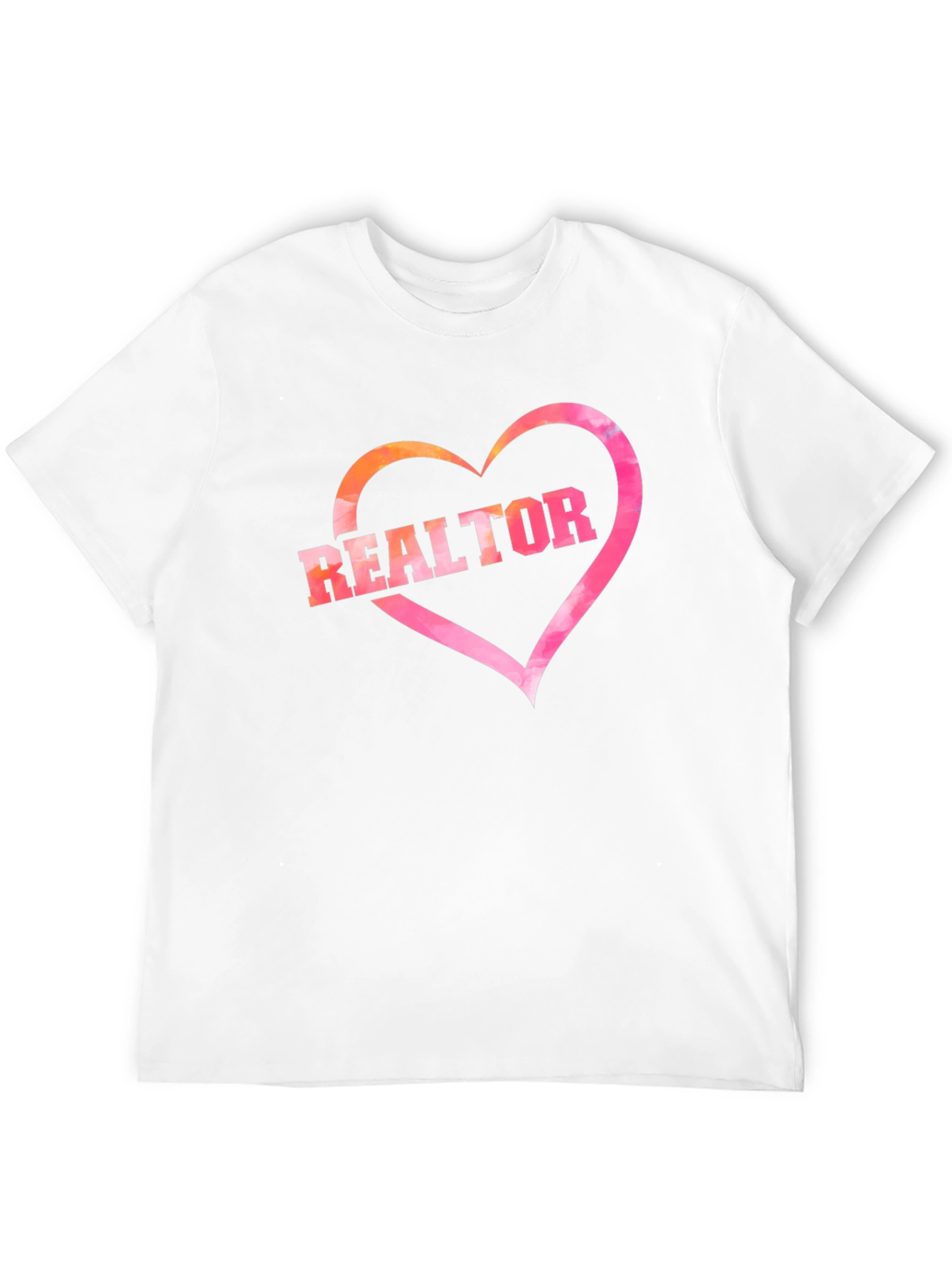 Realtor Heart Graphic T-Shirt
