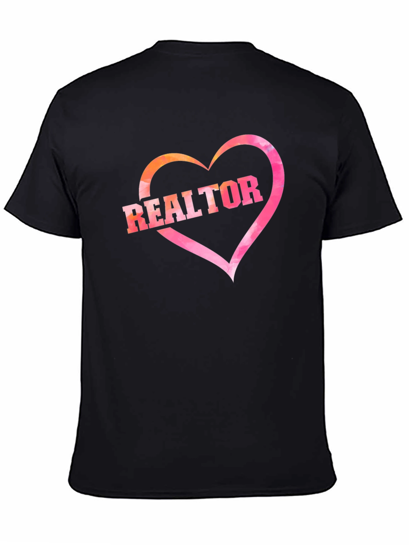 Realtor Heart Graphic T-Shirt