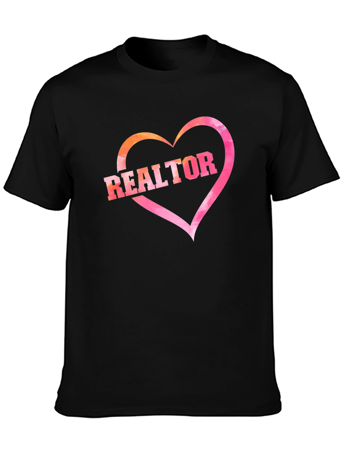 Realtor Heart Graphic T-Shirt