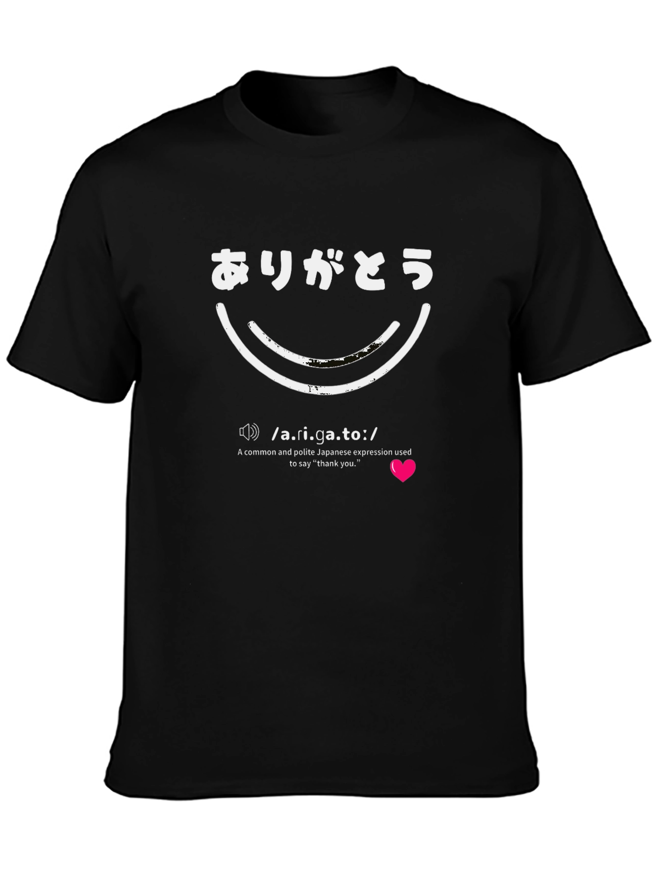 Arigato Japanese Thank You T-Shirt