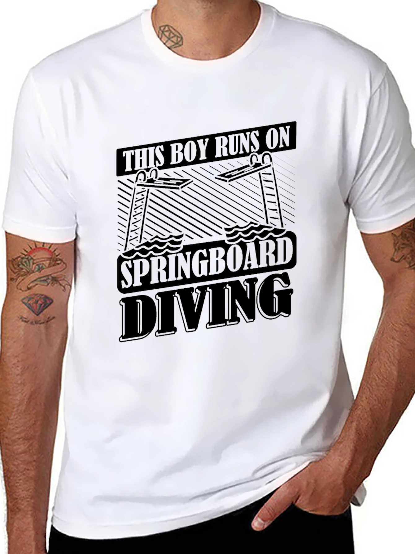 Springboard Diving T-Shirt